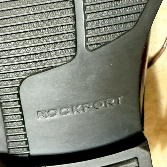 Rockport Men's Brown Leather Oxfords Size 10M ~ Great Condition - Picture 10 of 10